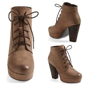 Steve Madden Cognac Raspy Boots